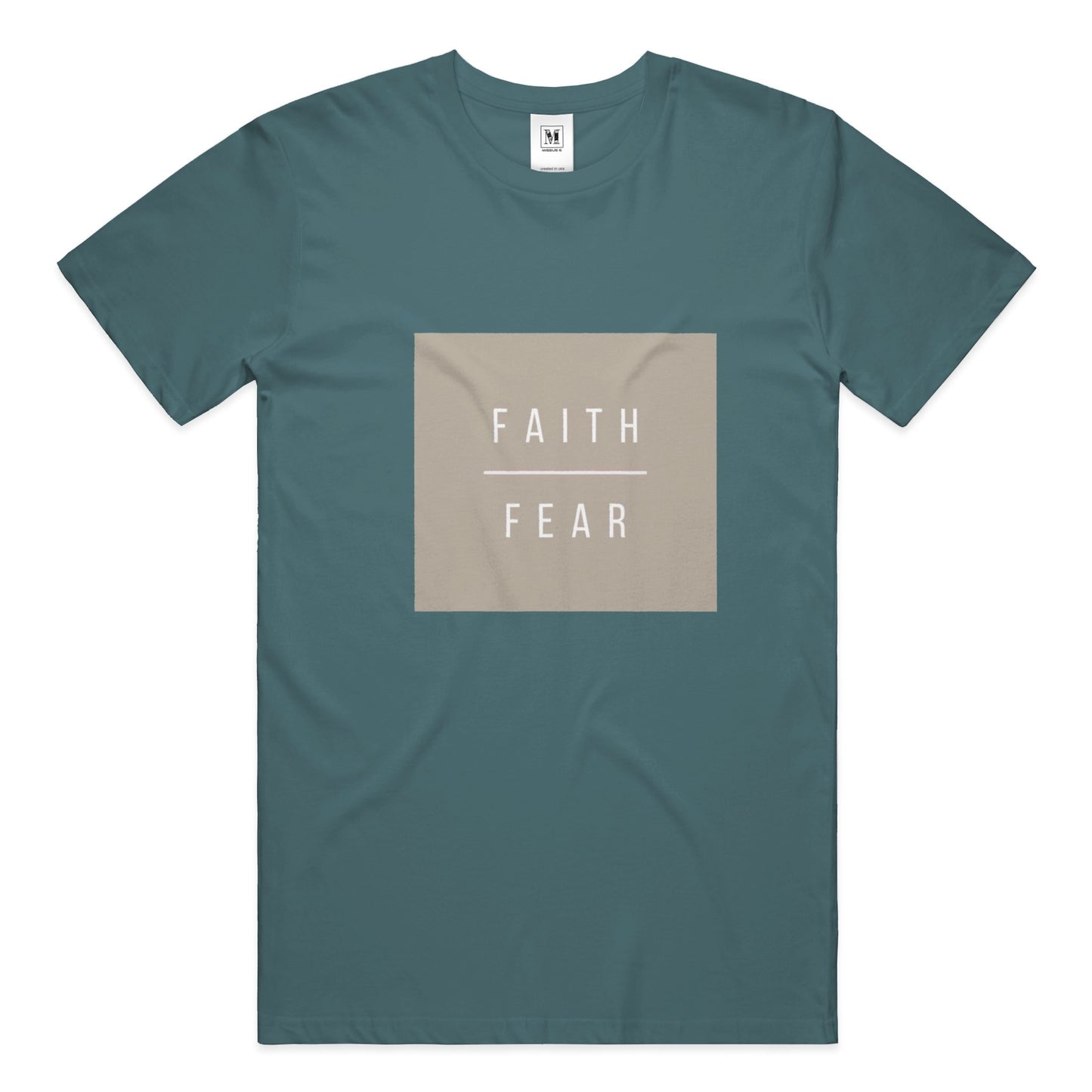 "Faith over Fear" Unisex Heavyweight T-Shirt