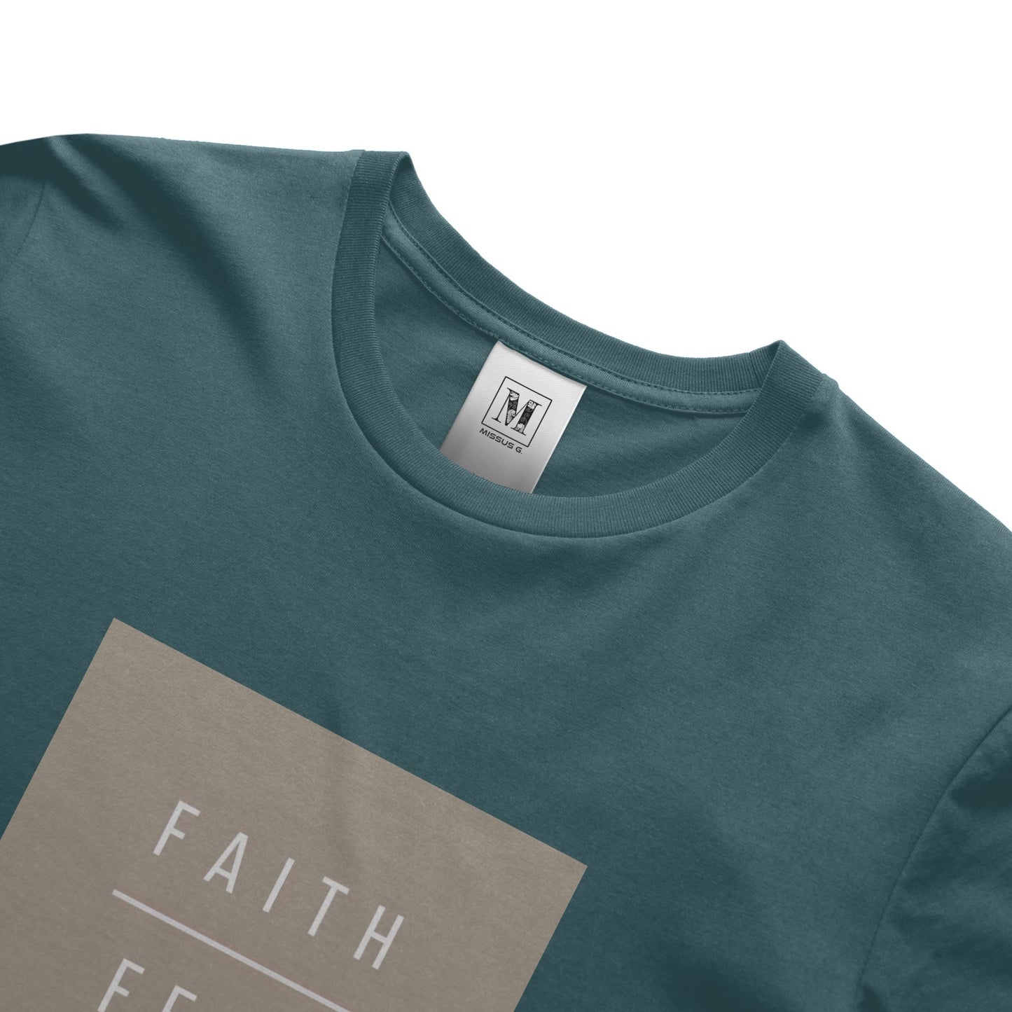 "Faith over Fear" Unisex Heavyweight T-Shirt